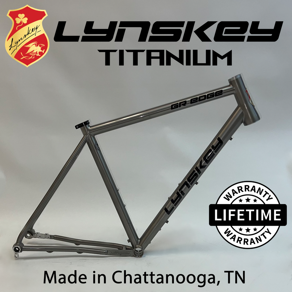 FLASH SALE Gravel Bike Frame Titanium Large LG Fits 5'10