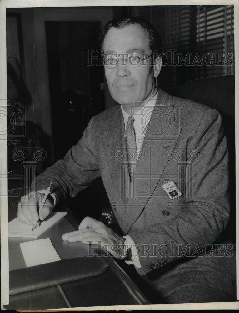 1941 Press Photo Artemus Gates President NY Trust Comp Now Asst Secy of Navy