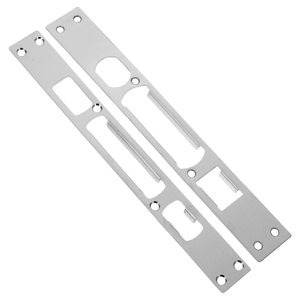 2-Pack Heavy-Duty Stainless Steel Gate Latch with Safety Lock Bar