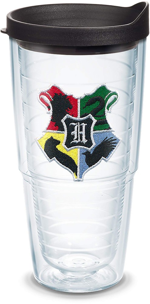 Harry Potter Hogwarts House Crests Insulated Tumbler with Emblem Design  