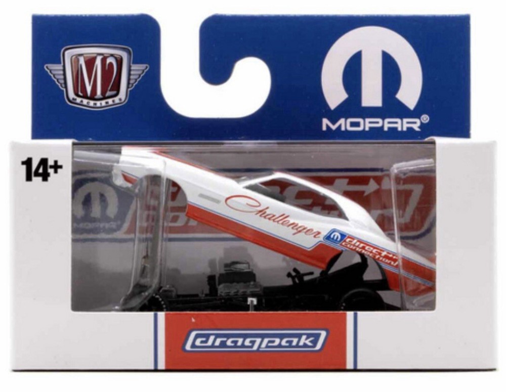 M2 MACHINES 1971 DODGE CHALLENGER FUNNY CAR DETROIT MUSCLE 2025 R84
