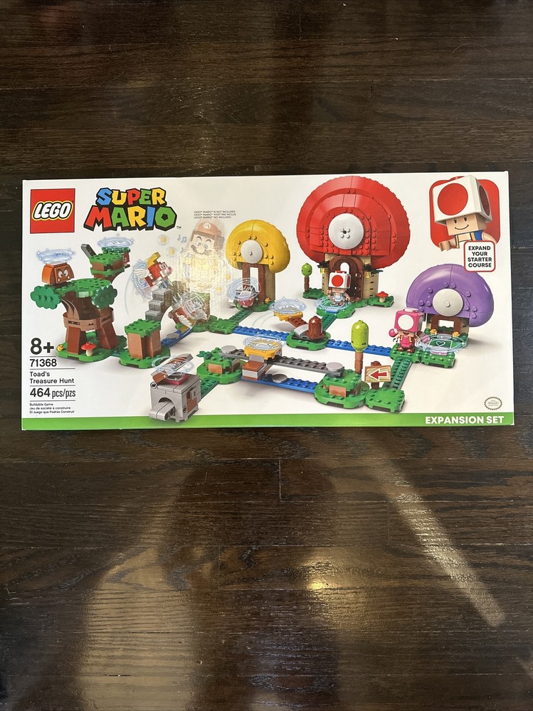Lego 71368 Super Mario Toad's Treasure Hunt Expansion Sealed New