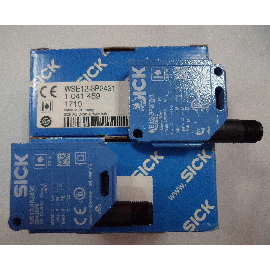 1PC New Sick WSE12-3P2431 Photoelectirc Sensor WSE123P2431