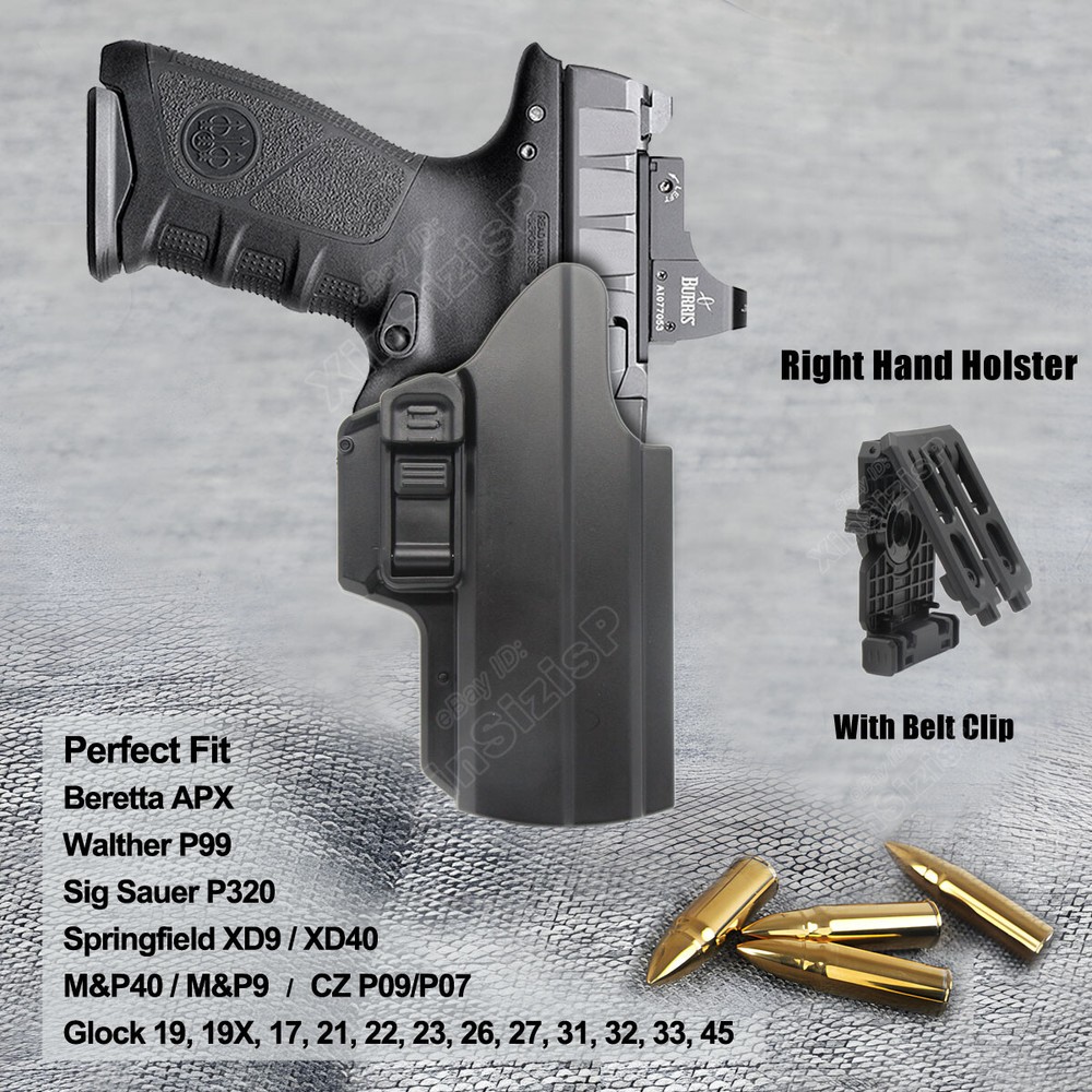 IPSC PPQ Holster Fit Springfield XD40 Glock 26 27 Beretta APX Walther P99 PPQ
