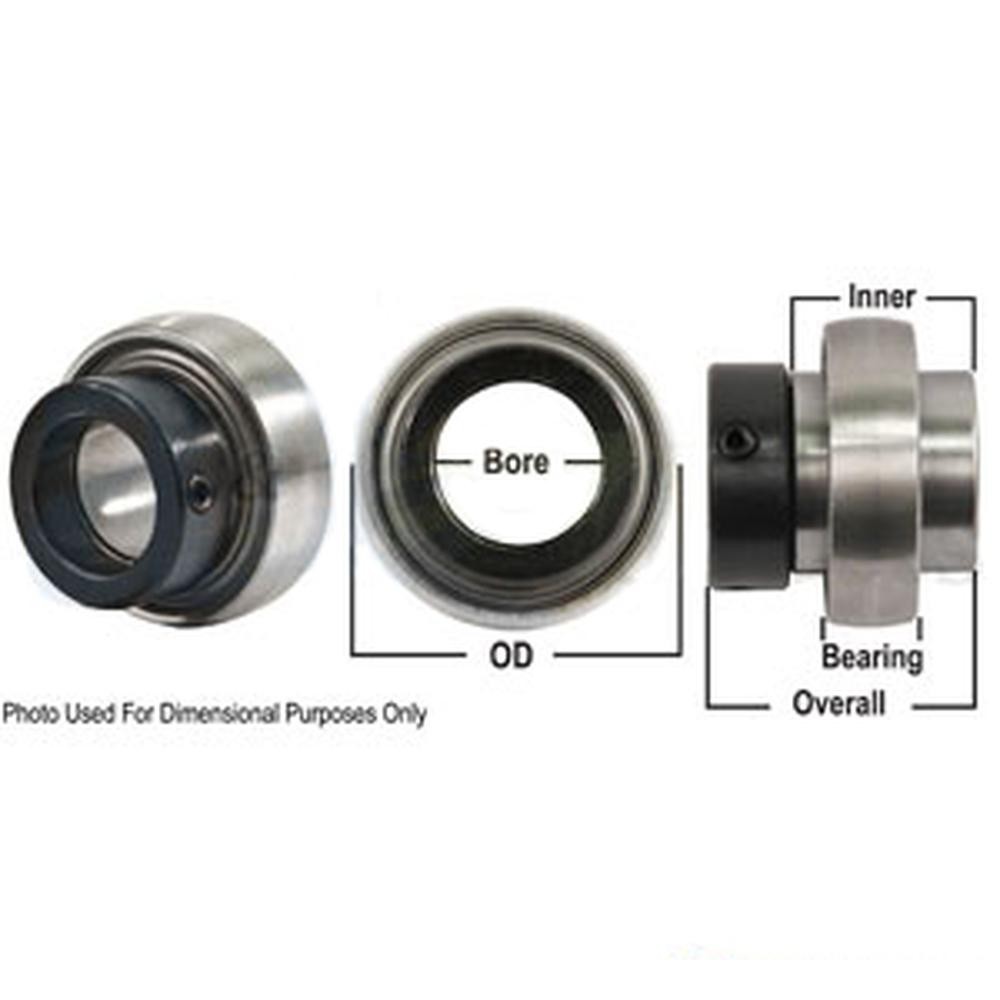 A-1102KRRB-P-AI Bearing, Ball; Spherical W/ Collar, Non-Relubricatable