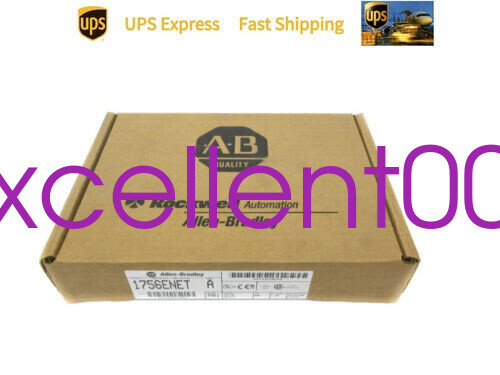 1756-ENET New Factory Sealed AB ONE YEAR WARRANTY FAST DELIVERY 1PCS VERY GOOD/-image