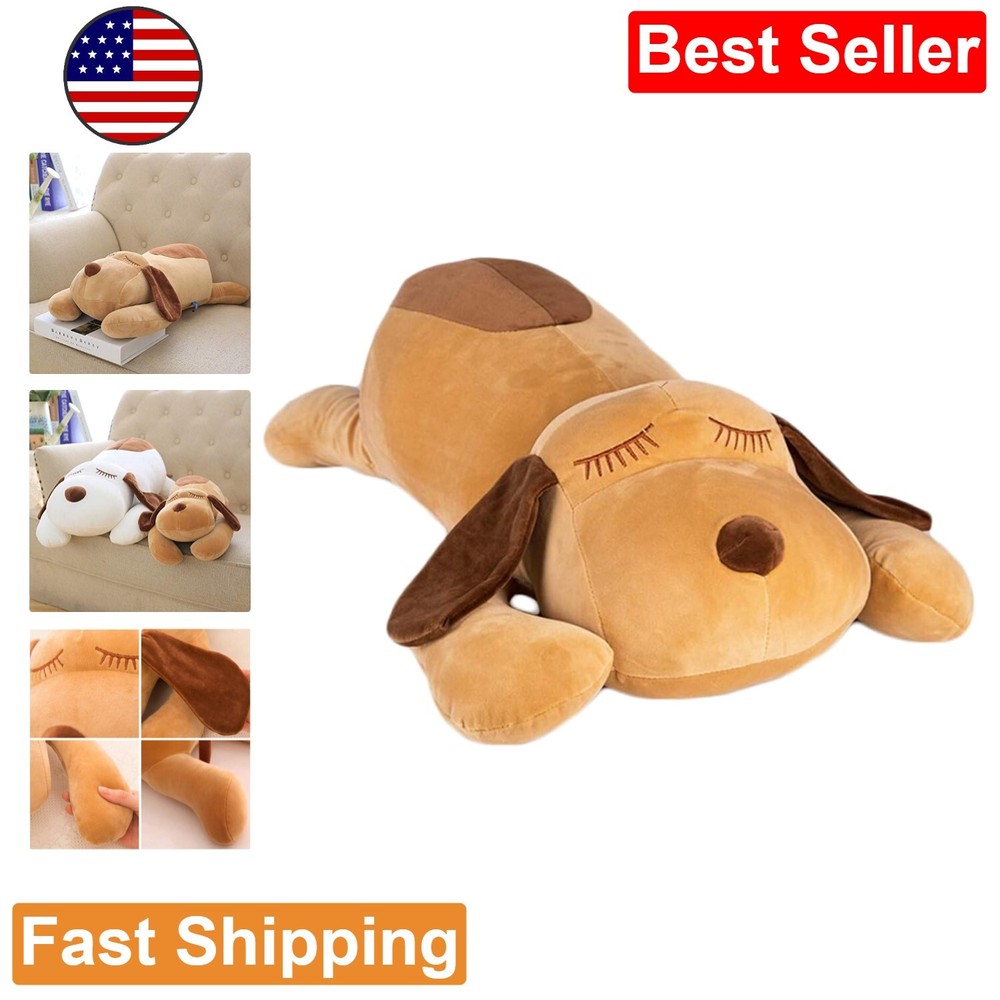 Oversized Plush Dog Hugging Pillow - Giant Plush Stuffed Toy - Fluffy - 19.7