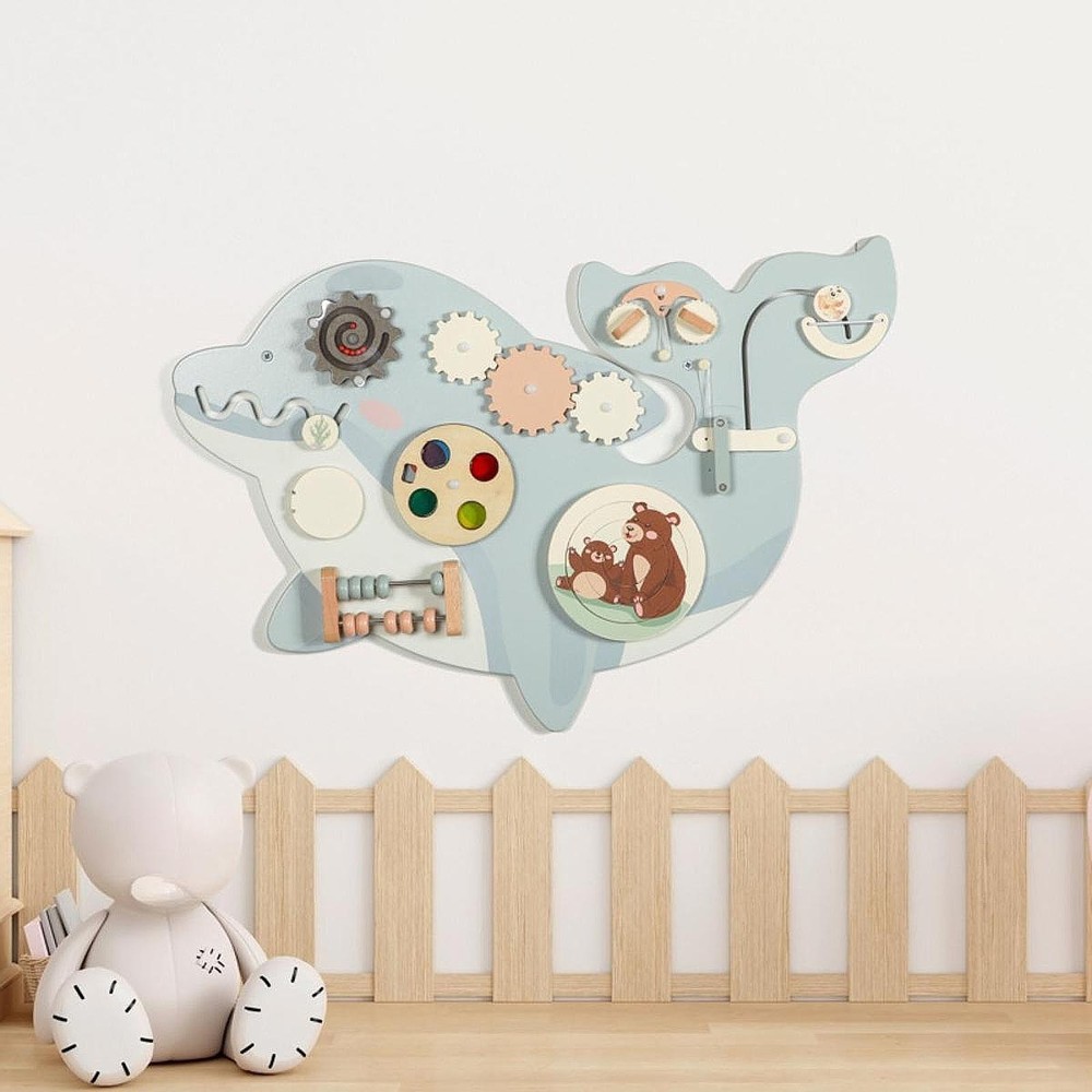 Interactive Wall Busy Board Panel for Kids - Educational Developmental Learning Toy