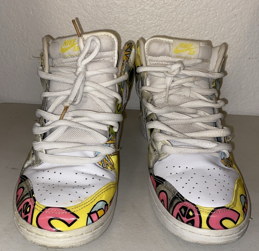 Size 10.5 - Nike Dunk PRM DLS SB QS High De La Soul Distressed