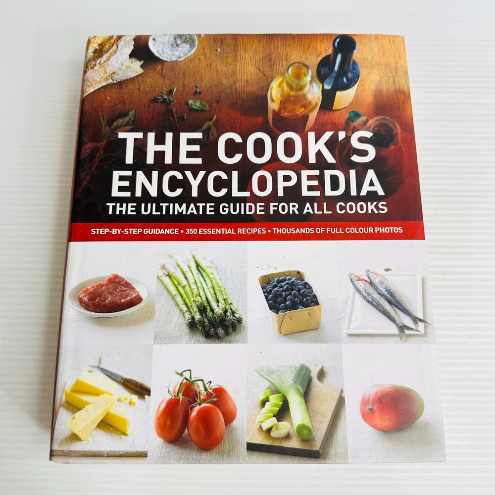 Ultimate Cook's Encyclopedia Guide for Every Chef Large Cookbook