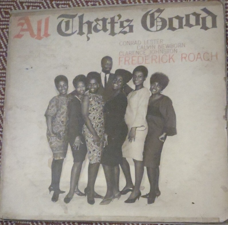 FREDERICK ROACH All That's Good LP (1965) original BLUE NOTE soul jazz