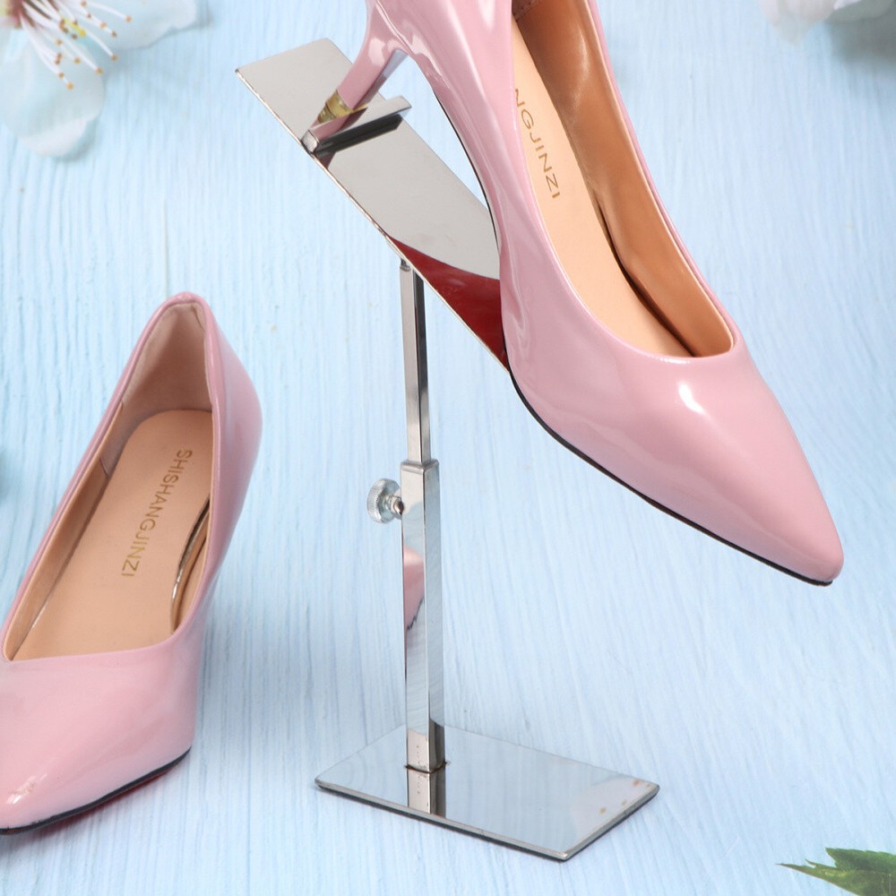 Metal Shoe Display Stand for Retail Showcase and Trainer Display