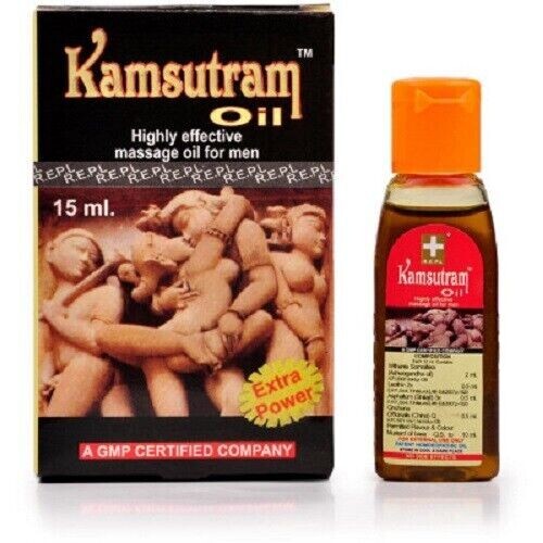 REPL Kamsutram Oil 15ml Ayurvedic Hair Growth Oil – Choose Your Pack