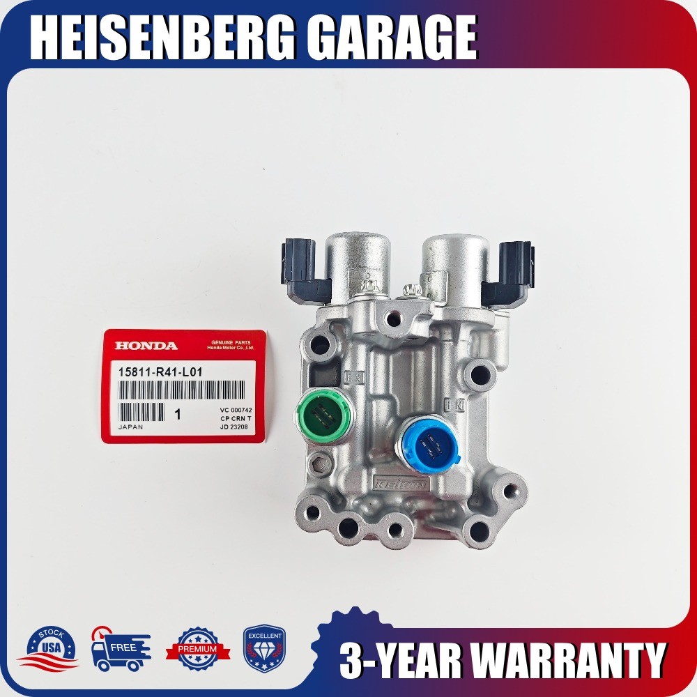 Genuine VTEC Solenoid Sensor Spool Valve 15811-R41-L01 For 08-12 Honda Accord