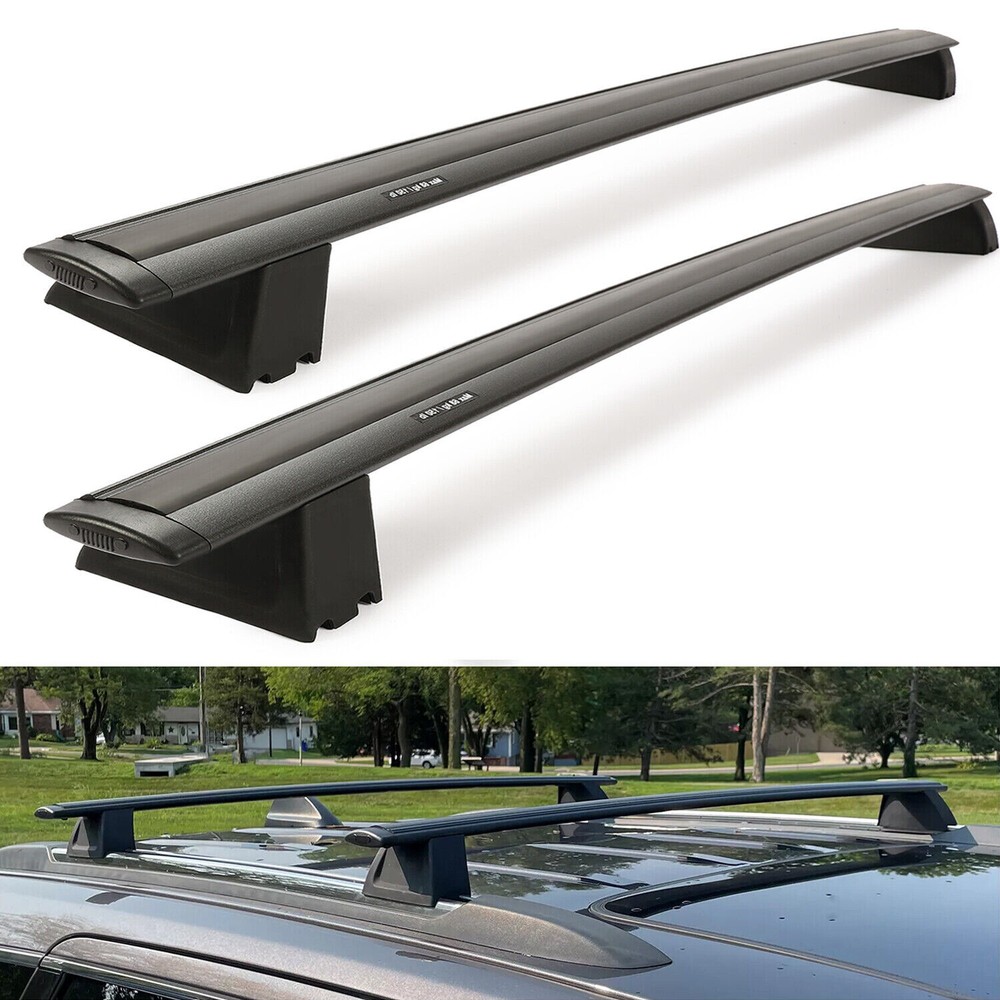 For Jeep Grand Cherokee 11-22 Roof Rack Cross Bars Luggage Carrier W/ Side Rails