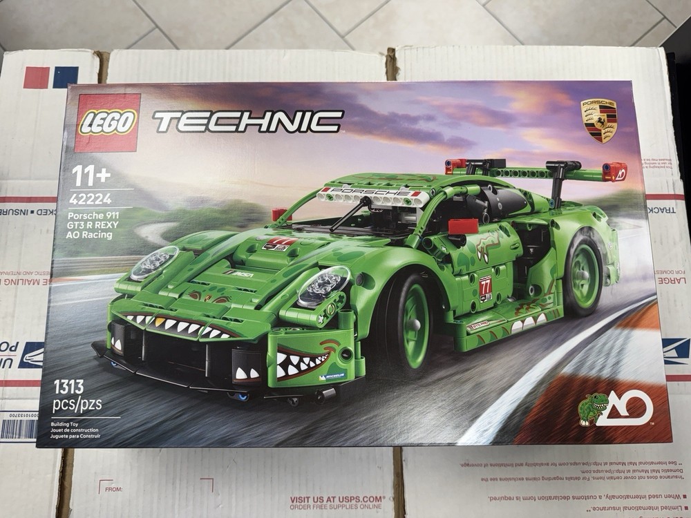 Lego 42224 Porsche 911 GT3 R REXY AO Racing Car Brand New ON HAND READY TO SHIP
