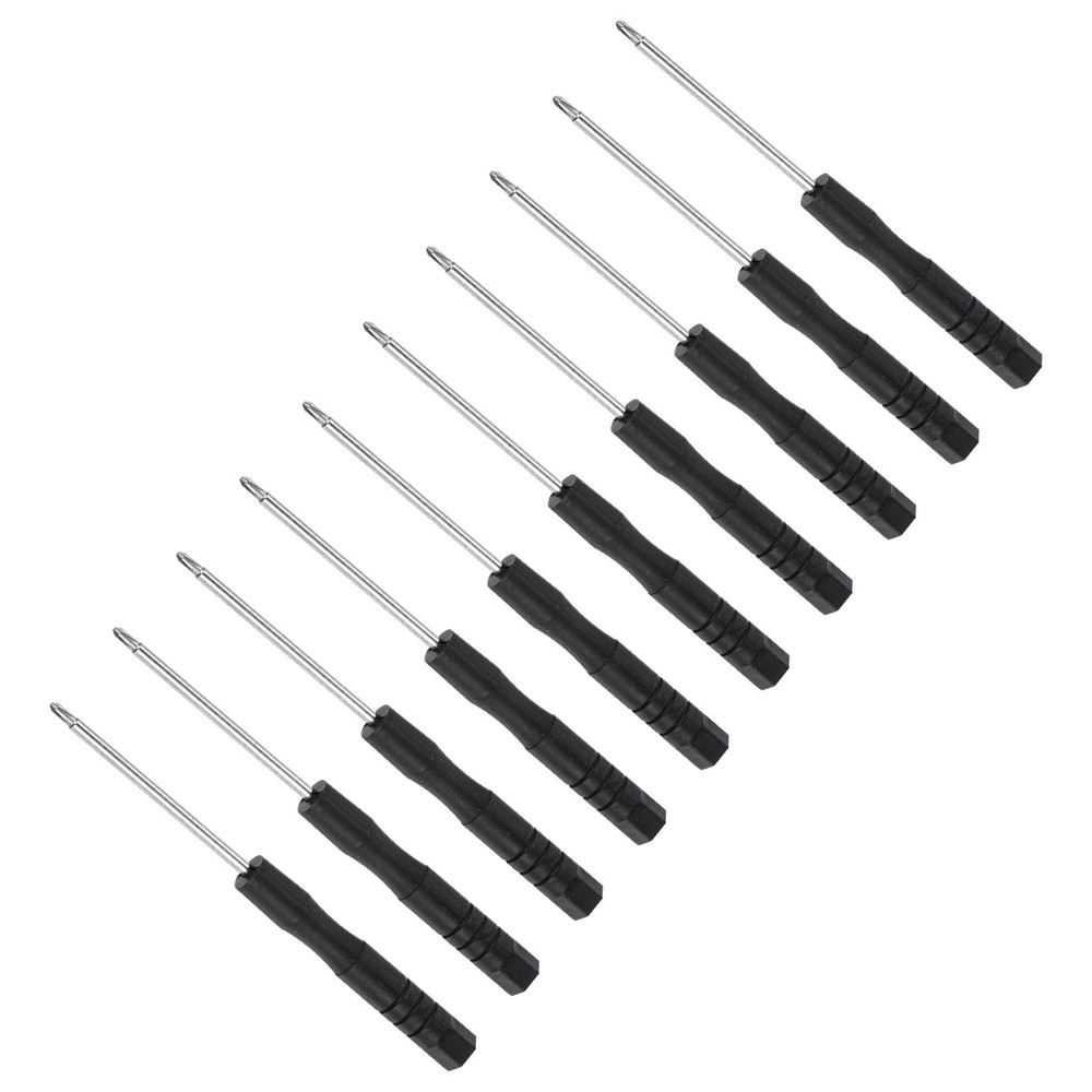 10-Piece 1.5mm Phillips Screwdriver Set with Non-Slip Grip