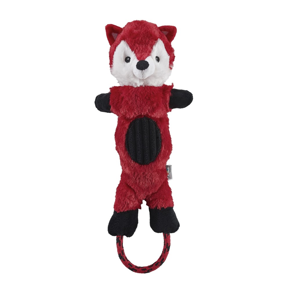 Lil Roperz Fox Durable Plush and Rope Tug Dog Toy