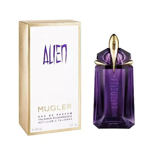 Alien by Thierry Mugler 2 oz EDP Rechargeable Perfume For Women New In Box