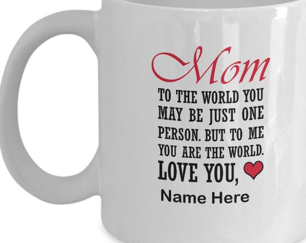 Mom Coffee Mug Personalized Gift For Mom