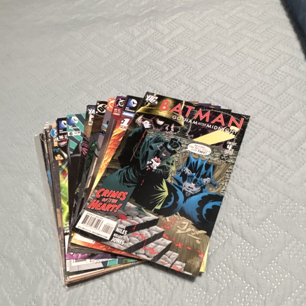 Retro DC Comics Batman & Detective Comics Comic Book Lot, Single Issues