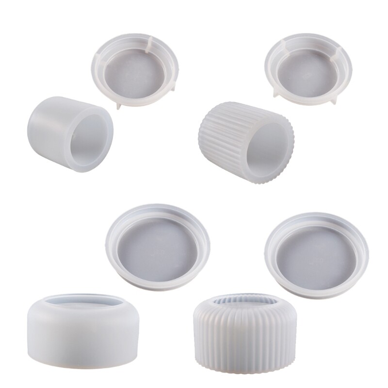 Makeup Insert Cup Jewelry Box Mirror Silicone Mold For Resin Casting