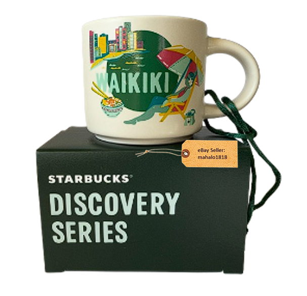 2024 Starbucks HAWAII WAIKIKI Ornament 2oz Limited Edition