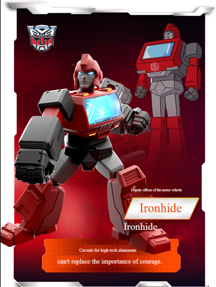 Ironhide Transformers Blokees Galaxy Version 10.5cm Collectible Figure