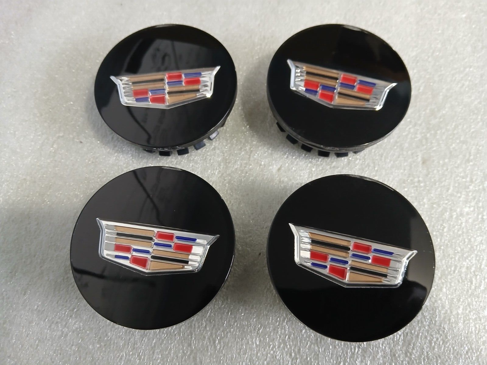 4x Cadillac Escalade ESV 2015-2020 Wheel Center Cap 68mm Color Crest