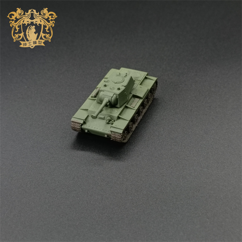 KV-1 Heavy Tank 1/144 Scale Tank Model 3D Printed Model