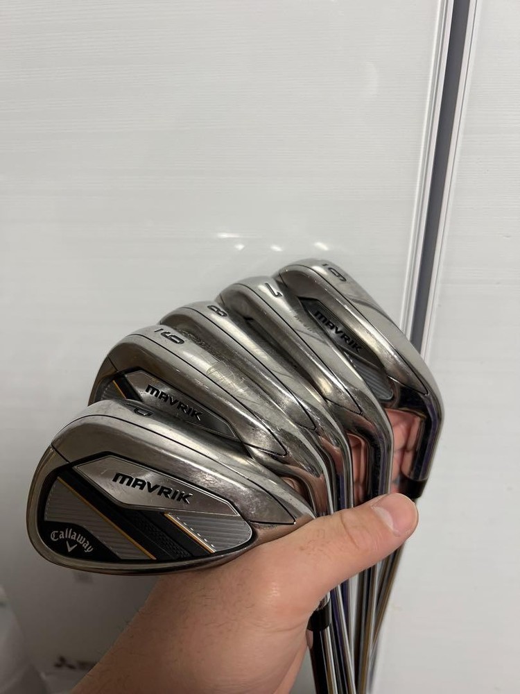 Used Callaway MAVRIK Iron Set 6-9 PW Standard Loft Golf Clubs