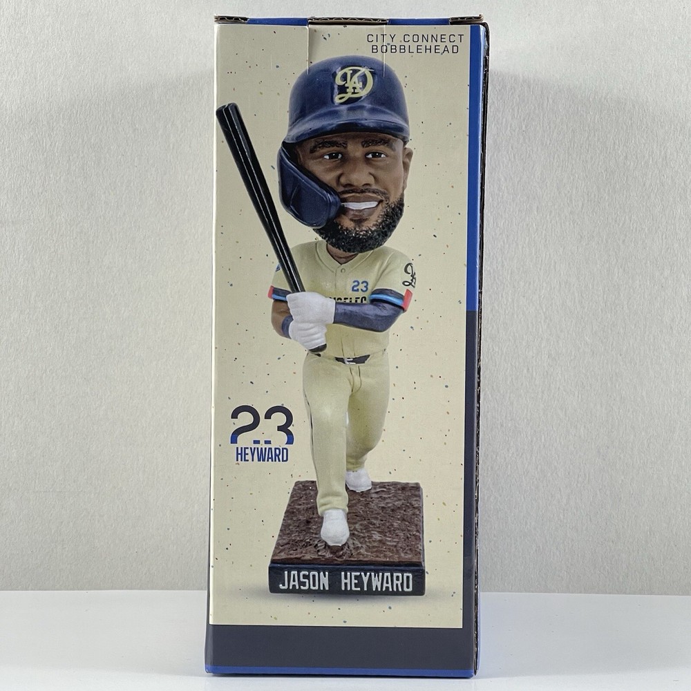 New Jason Heyward City Connect Bobblehead Los Angeles Dodgers SGA 7/6/24