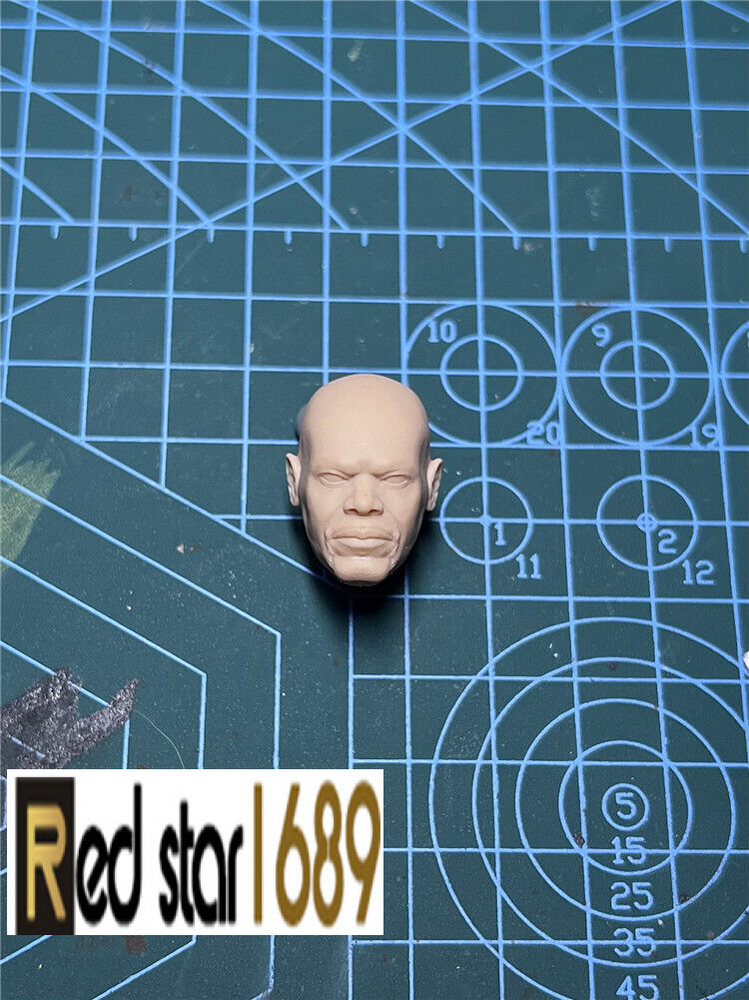 1:6 Samuel L. Jackson Head Sculpt Model For 12inch Male Action Figure Body Toys