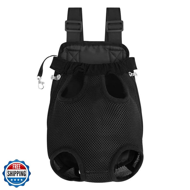 Adjustable Pet Carrier Backpack for Cats and Dogs Travel Comfort