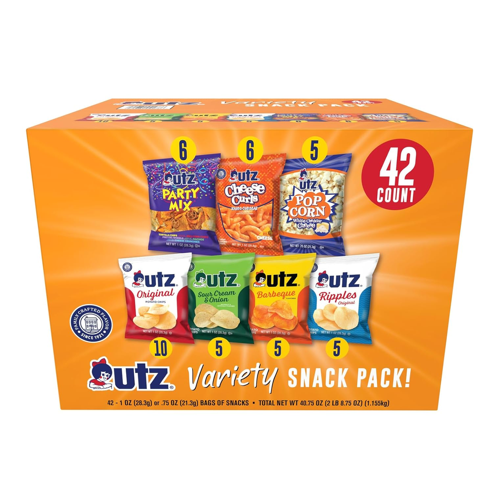 Members Mark 42-Count Variety Pack of 1 Oz Potato Chips-image