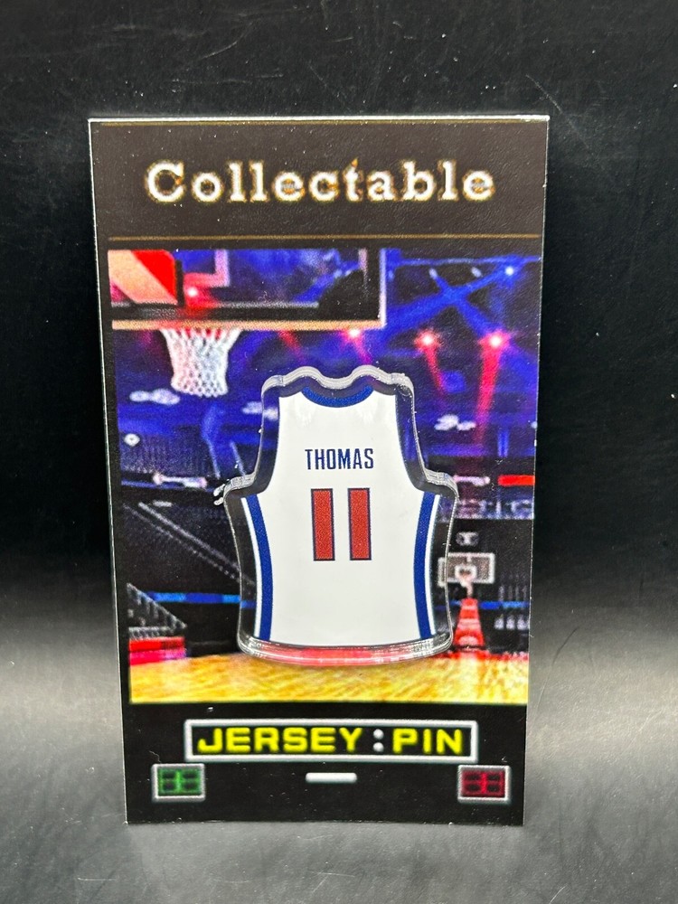 Isiah Thomas Detroit Pistons Bad Boys Jersey Lapel Pin