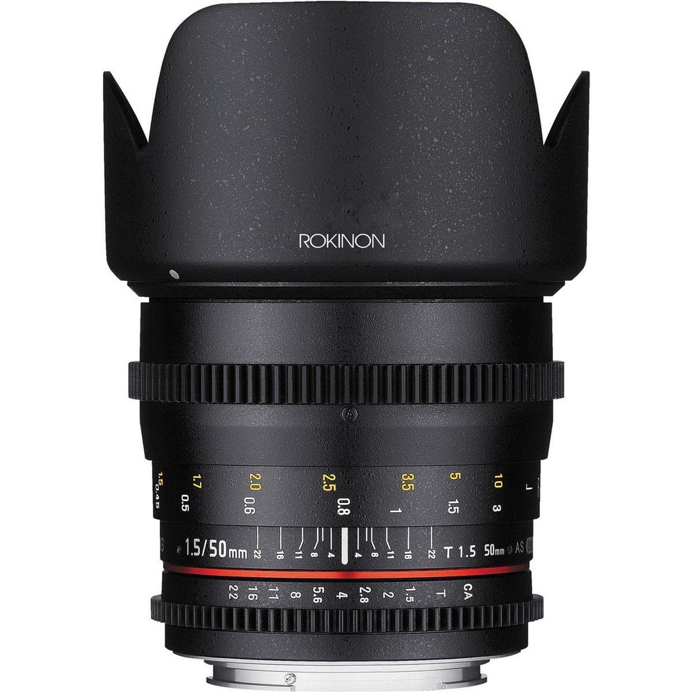 50mm T1.5 Cine DS Lens Compatible with MFT Cameras
