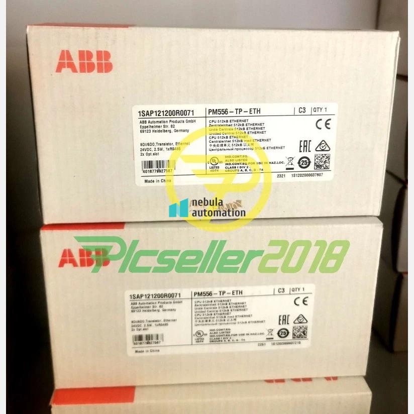 ONE NEW ABB PLC controller PM556-TP-ETH 1SAP121200R0071