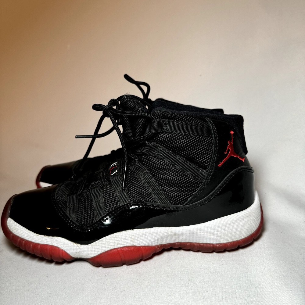 Nike Air Jordan 11 Retro GS Bred 2012 Men's Shoes - Size 4.5 - 378038 010