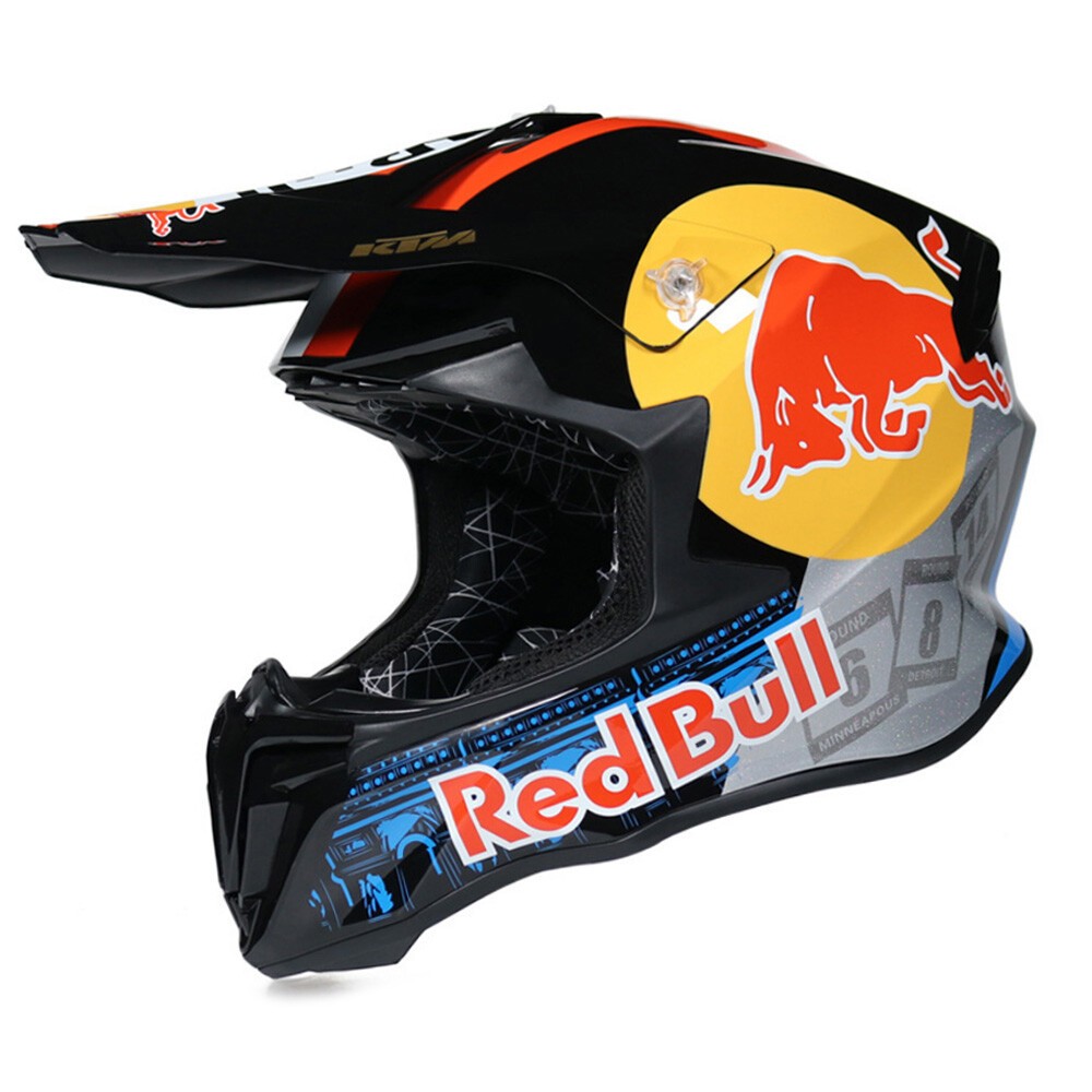 Dirt Bike & Moto Cross Helmet Dual-Sport, Off-Road, ATV/ATG Motorcycle Helmet