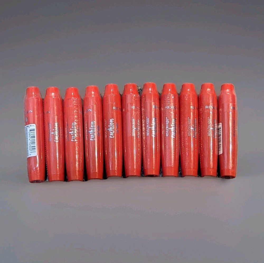 LOT OF 11 REVLON KISS CUSHION LIP TINT 250 HIGH END CORAL