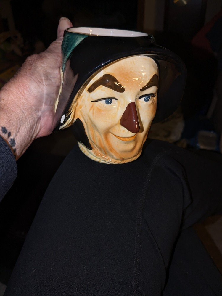 Wizard of Oz Scarecrow Collectible Mug by Star Jars Inc 1998 for Coffee or Hot Cocoa