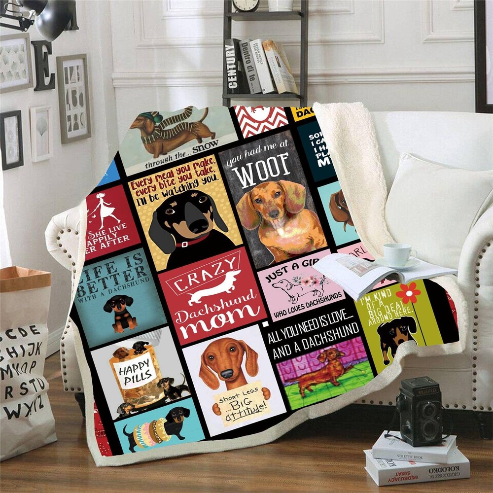 Dachshund Gifts Dachshund Blanket Dachshund Gifts for Women Dachshund Gifts f...