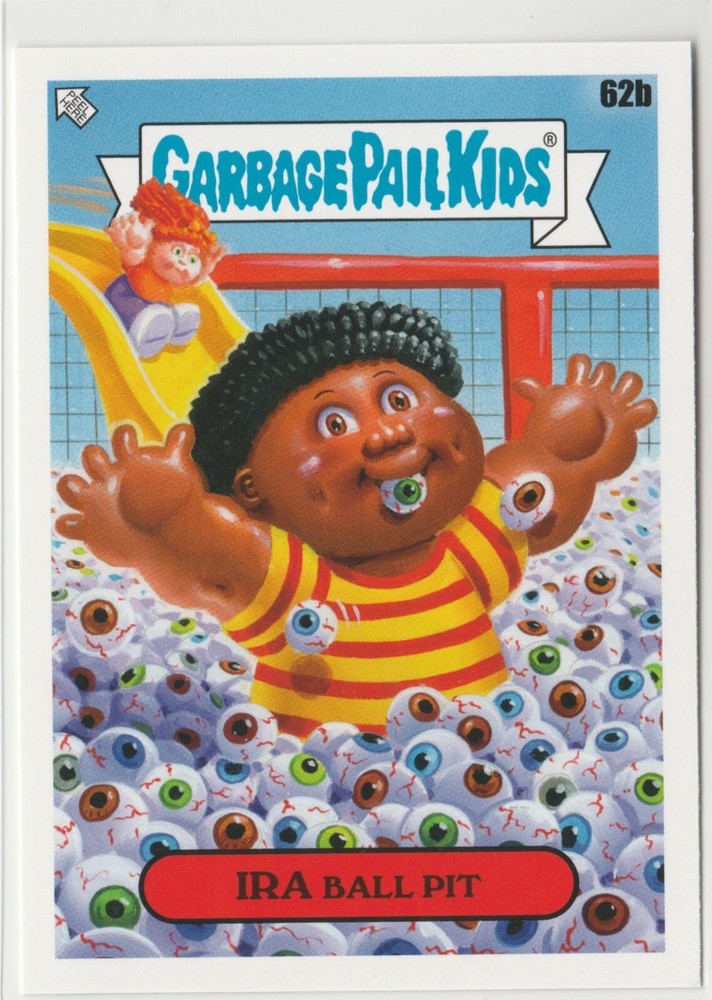 Ira Ball Pit #62b Garbage Pail Kids GPK 2024 Kids At Play KAP Trading Card