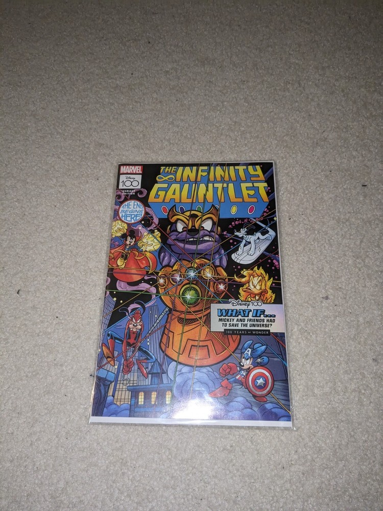 Disney Infinity Gauntlet Marvel #100 CGC Certified - Rare OOP