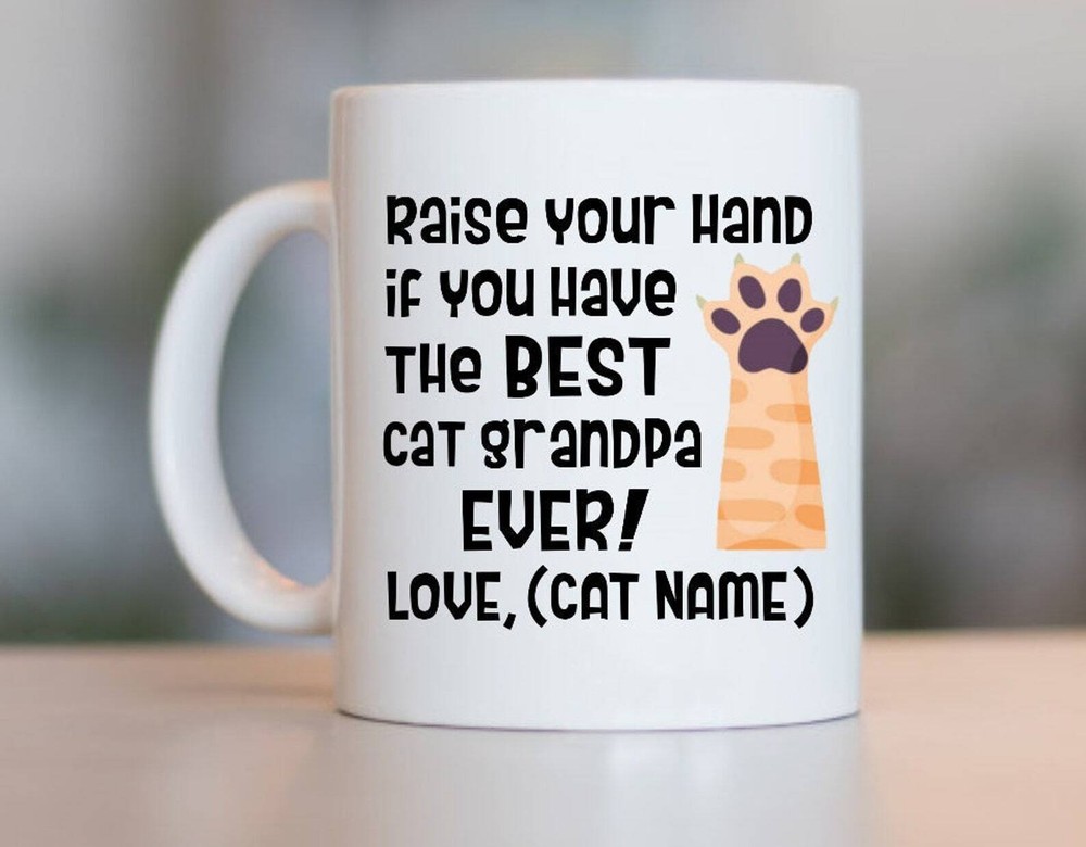 Cat Grandpa Gift Grandpa Cat Cat Grandpa Mug Cat Mug Cat Gift Cat Grandpa Coffee