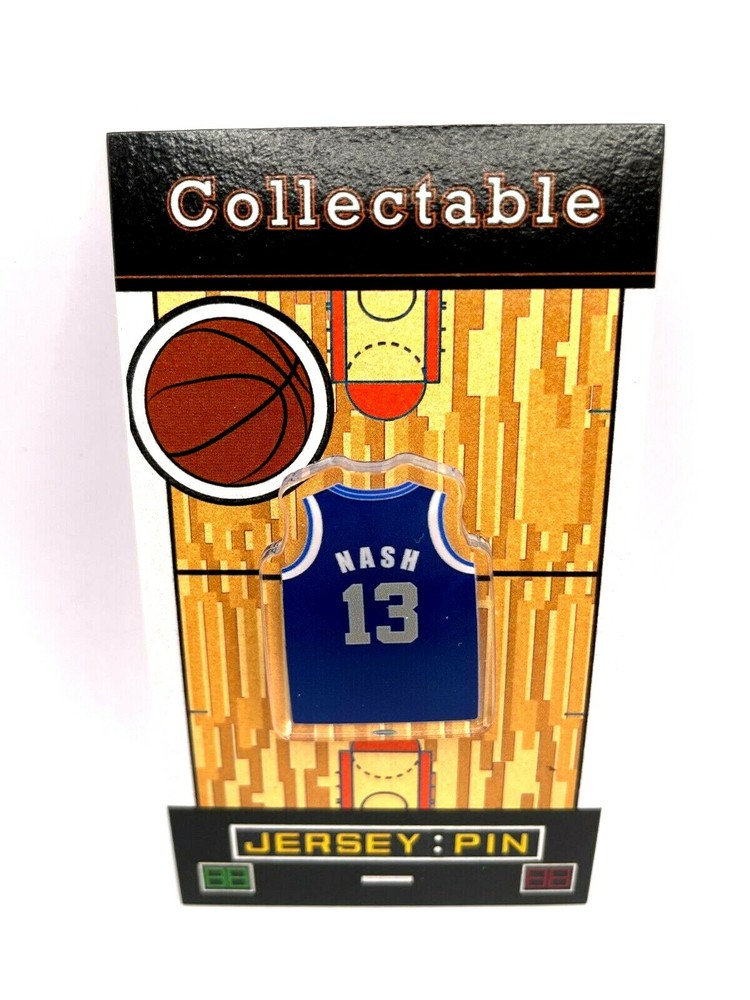 Steve Nash Dallas Mavericks Lapel Pin Classic Collectible NBA Memorabilia