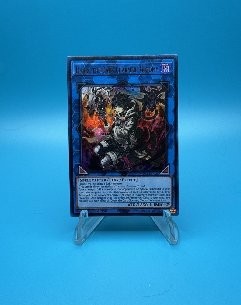 Yugioh MP23 Dark Charmer Dharc Gloomy 25th Anniversary Tin Card EN025