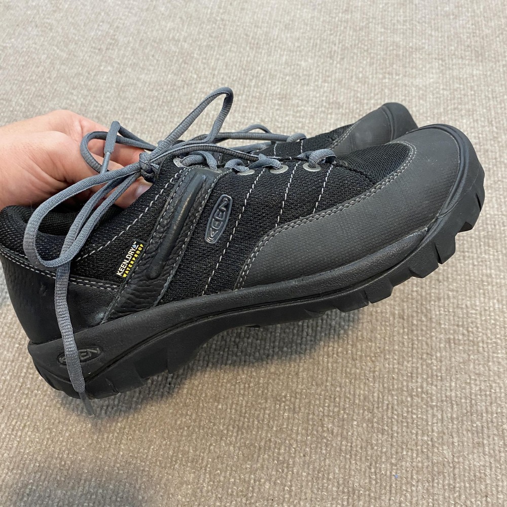 KEEN Shoes Womens Size 9 Black Waterproof Hiking Walking Sneakers 1013720
