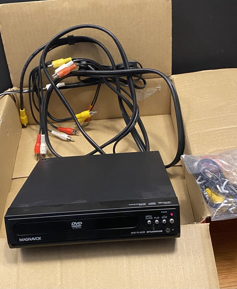 Magnavox DP100MW8B Compact DVD Player with HDMI Output